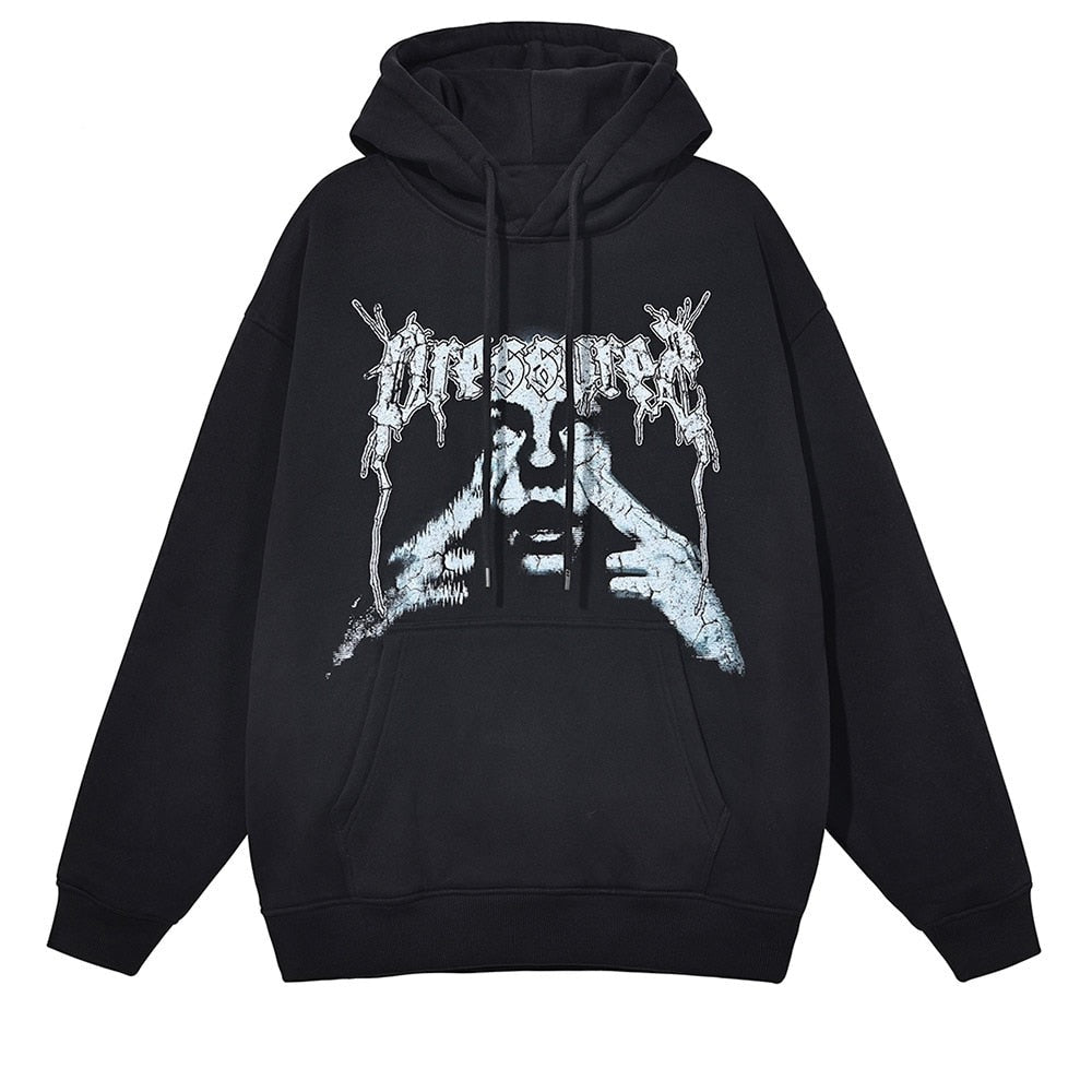 Black hoodie with hot sale graphic