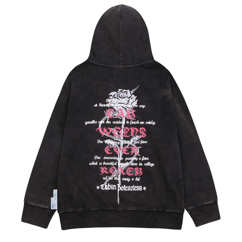 White rose shop hoodie mens