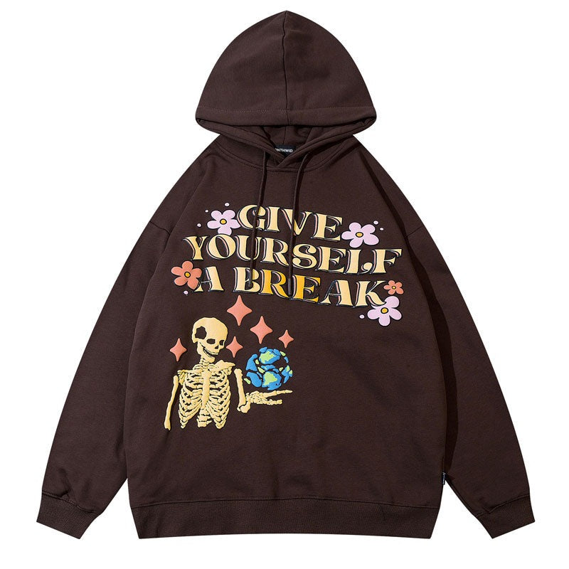 Break Through Skull Hoodie