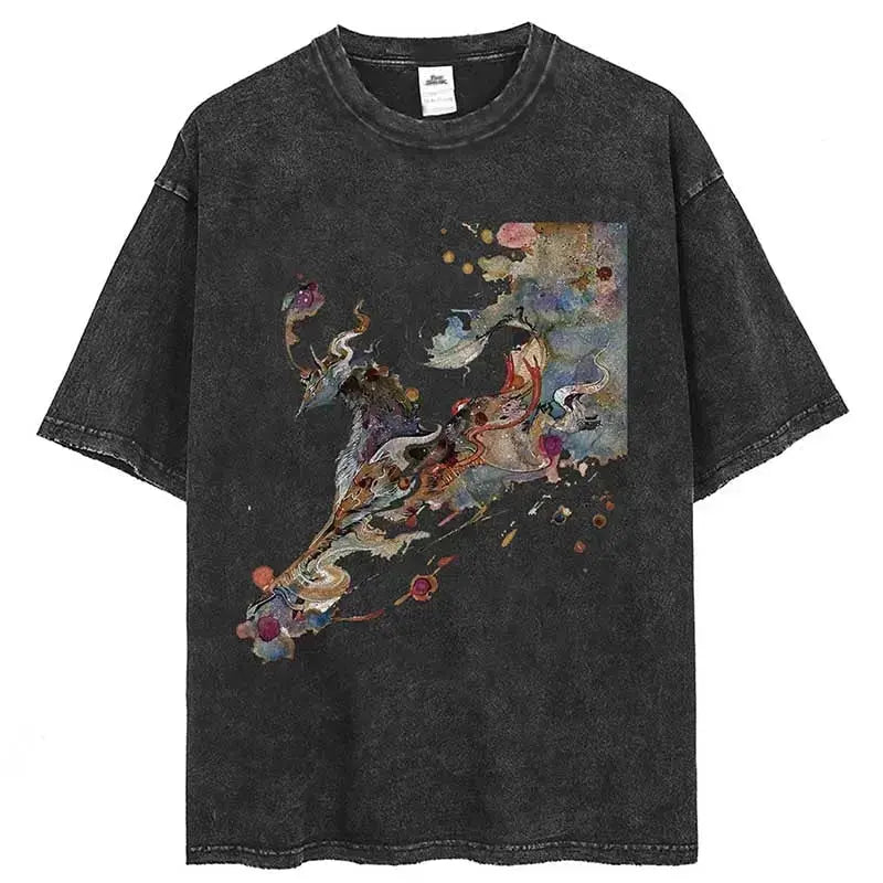 "Adios Unveiled Again" Unisex Men Women Streetwear Graphic T-Shirt Daulet Apparel