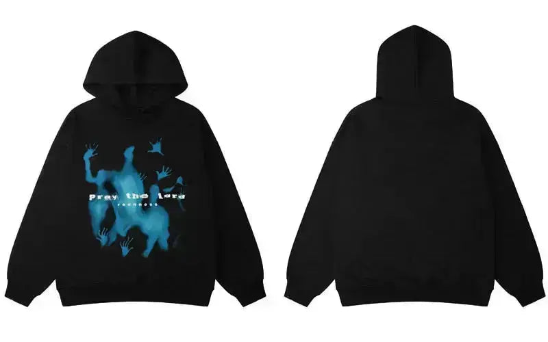 "Fearless Reflections" Men Women Streetwear Graphic Hoodie Ver.1 Yoycol