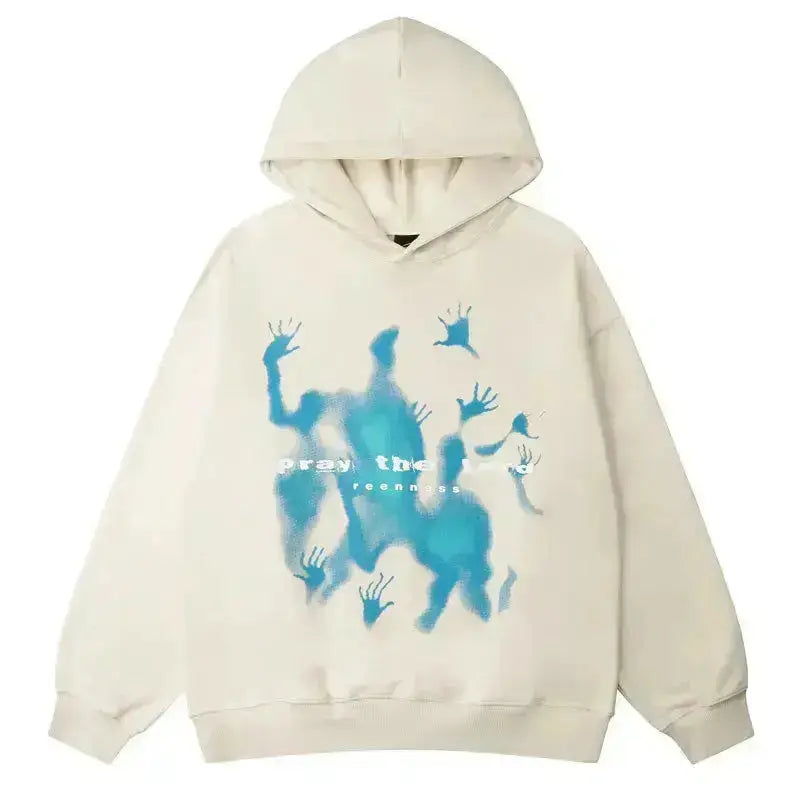 "Fearless Reflections" Men Women Streetwear Graphic Hoodie Ver.1 Yoycol