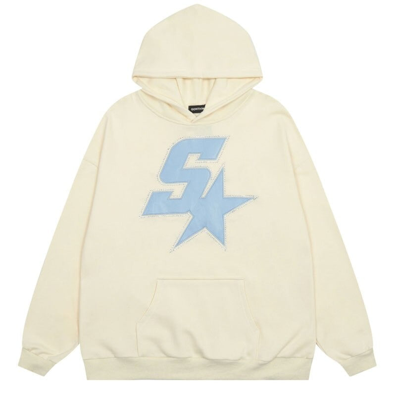 "Star Girl 1091" Unisex Men Women Streetwear Graphic Hoodie Daulet Apparel