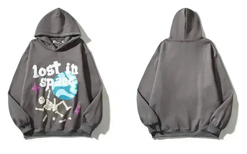 "Serenity Spark" Men Women Streetwear Graphic Hoodie Ver.1 Daulet Apparel