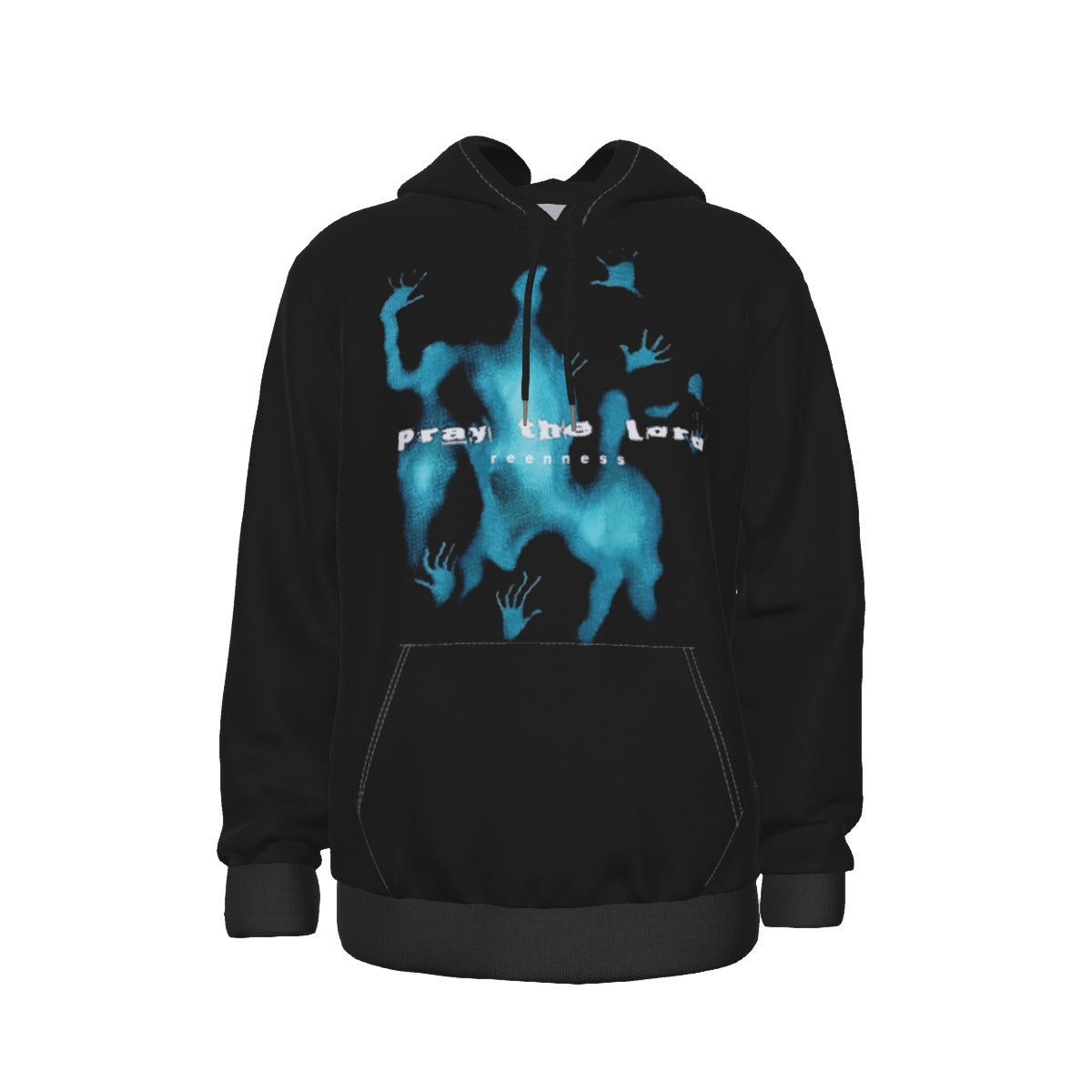 "Emotionless Night Echoes" Men Women Streetwear Graphic Hoodie Ver.1 Yoycol