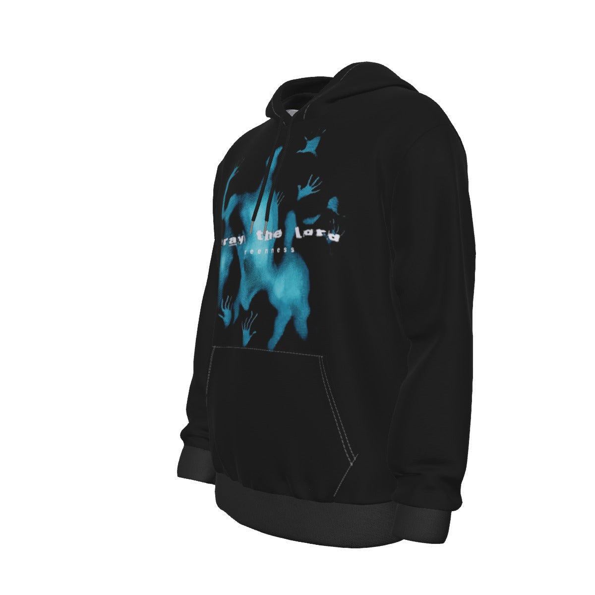 "Emotionless Night Echoes" Men Women Streetwear Graphic Hoodie Ver.1 Yoycol