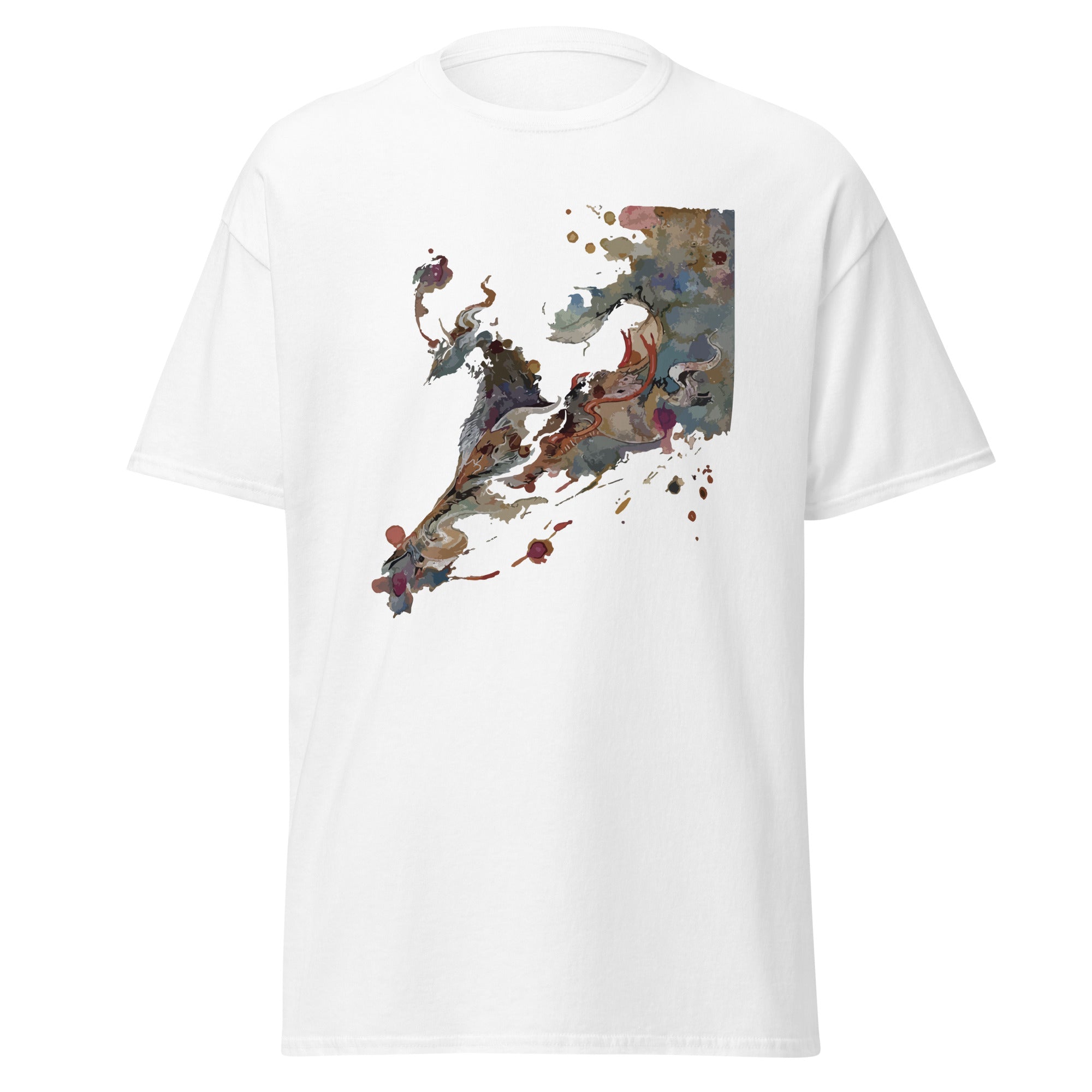 "Sharp Emotions" Unisex Men Women Streetwear Graphic T-Shirt Daulet Apparel