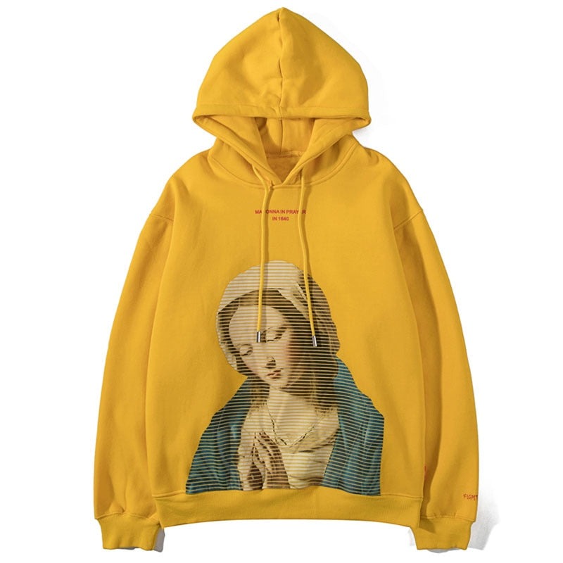 "Praying Over" Unisex Men Women Streetwear Graphic Hoodie Daulet Apparel