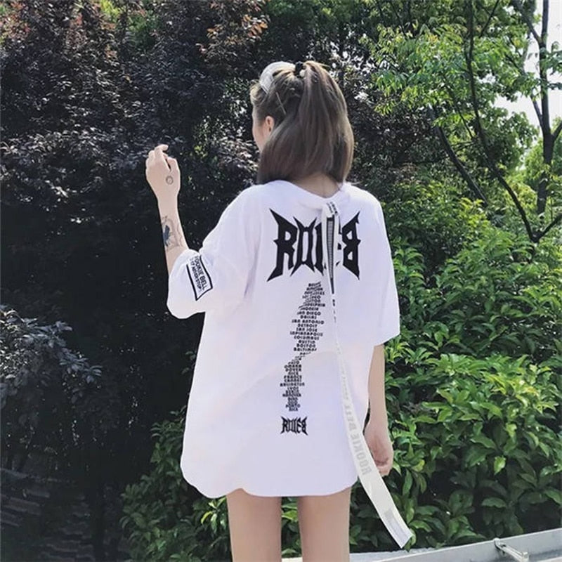 "Ruler" Unisex Men Women Streetwear Graphic T-Shirt Daulet Apparel