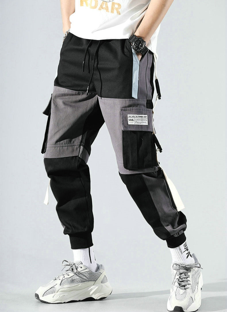 "Boxed In" Streetwear Hip Hop Unisex Tactical Joggers Daulet Apparel