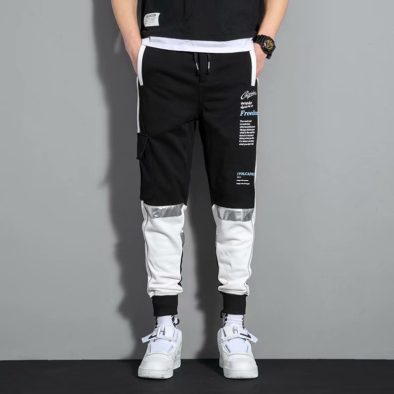 "Straight Line" Unisex Men Women Streetwear Joggers Daulet Apparel