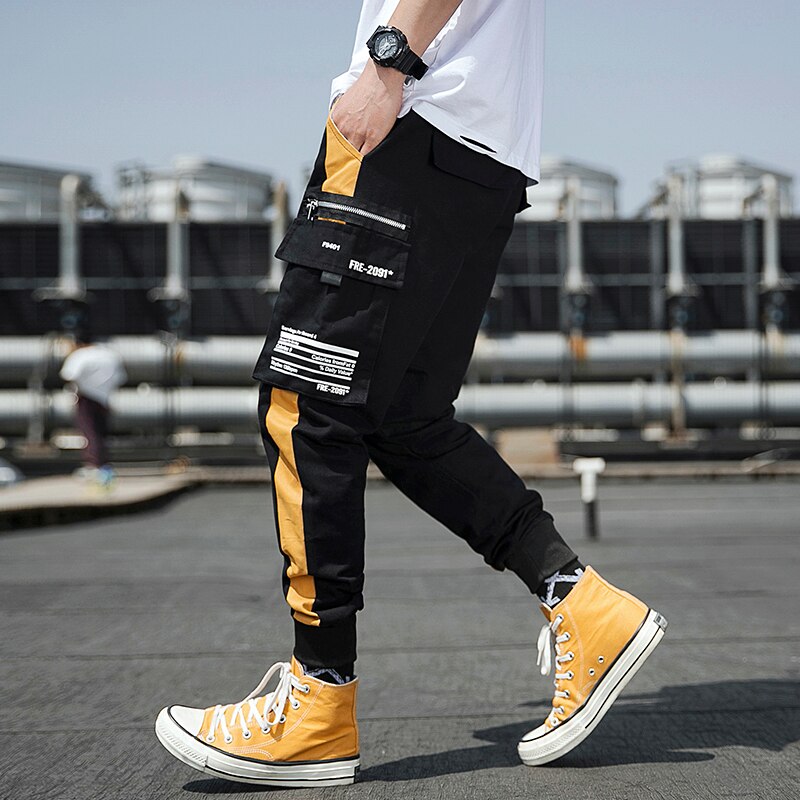 "Boxed In" Streetwear Hip Hop Unisex Tactical Joggers Daulet Apparel