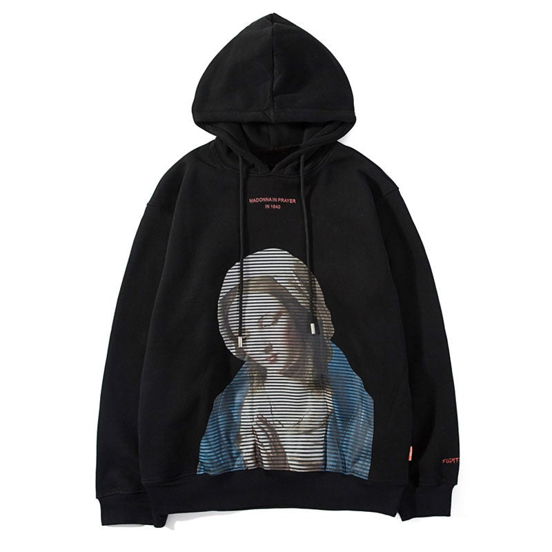 "Praying Over" Unisex Men Women Streetwear Graphic Hoodie Daulet Apparel