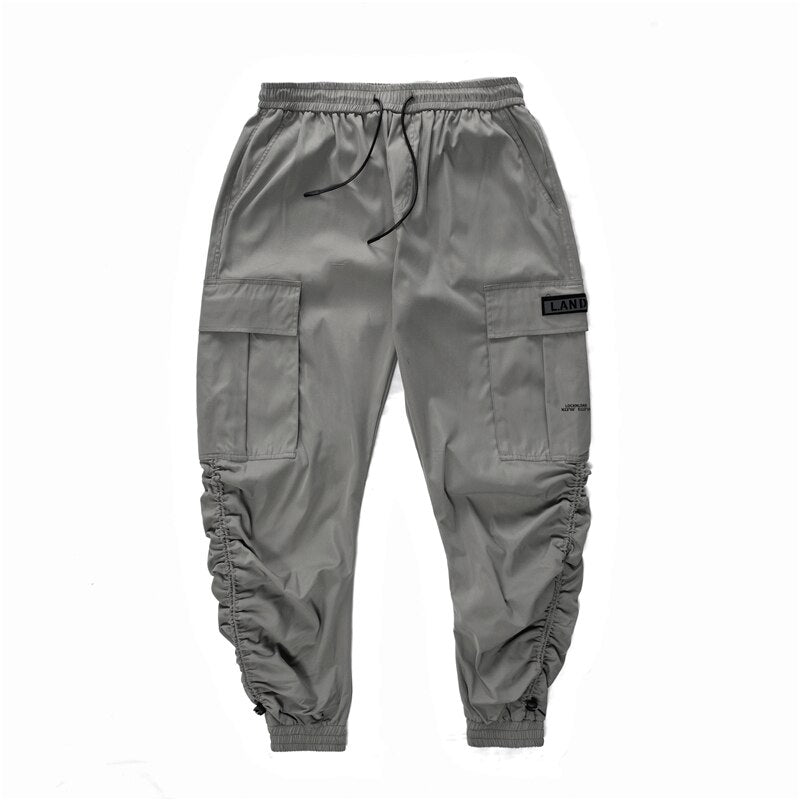 "Takes Time" Unisex Men Women Streetwear Cargo Jogger Pants Daulet Apparel