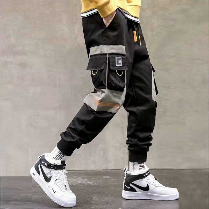 "Boxed In" Streetwear Hip Hop Unisex Tactical Joggers Daulet Apparel