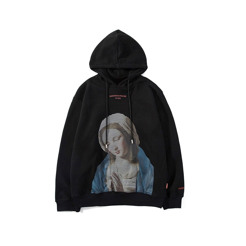 "Praying Over" Unisex Men Women Streetwear Graphic Hoodie Daulet Apparel