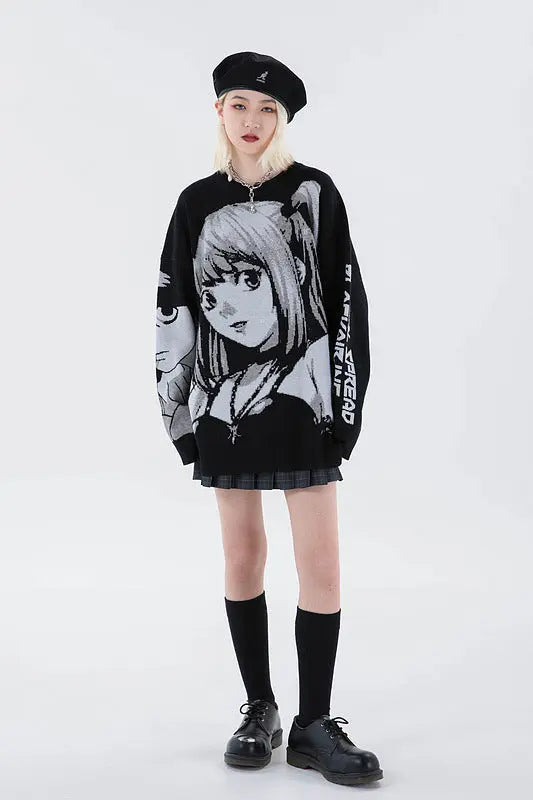 “High Hopes” Unisex Men Women Streetwear Graphic Sweater Daulet Apparel