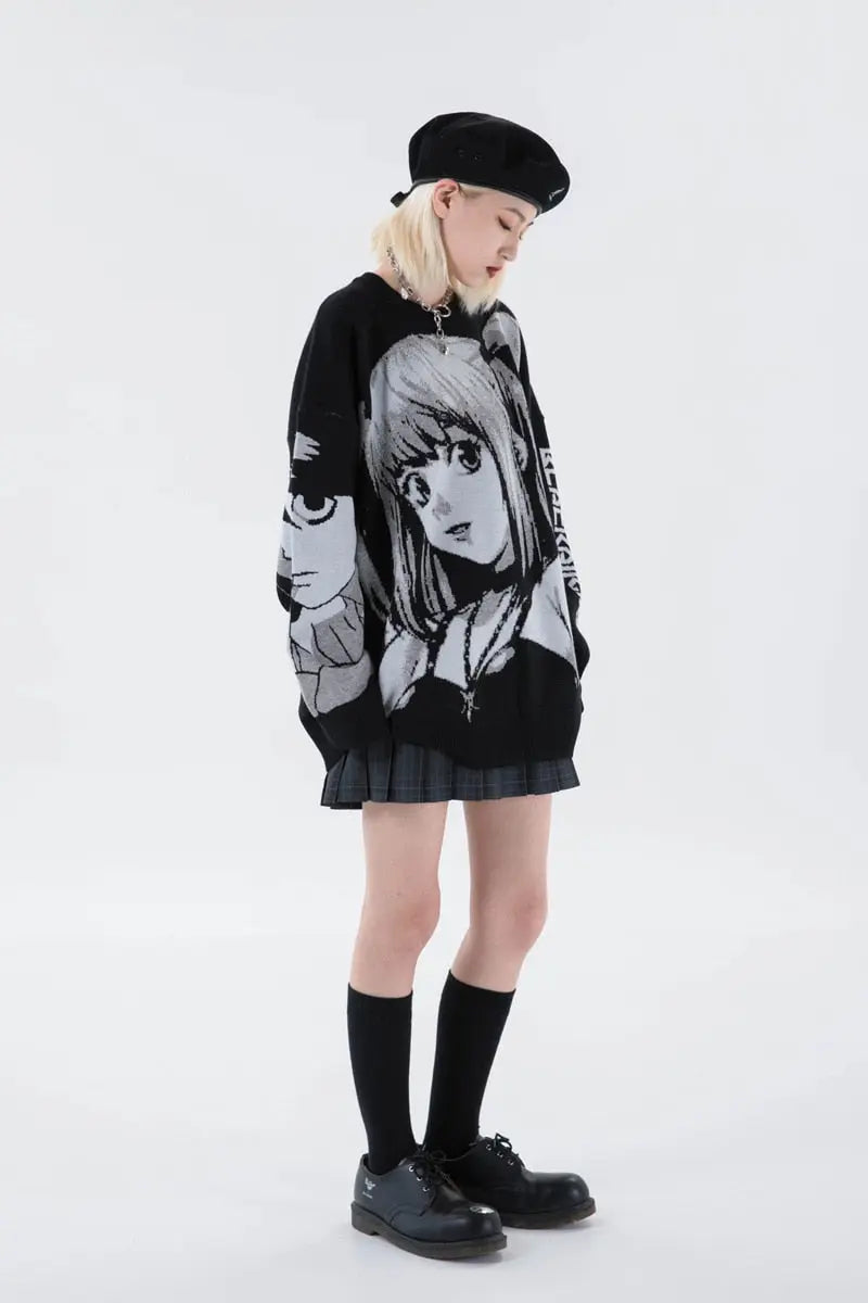 “High Hopes” Unisex Men Women Streetwear Graphic Sweater Daulet Apparel