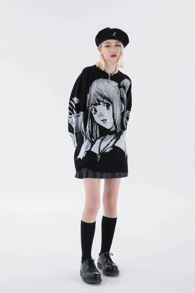 “High Hopes” Unisex Men Women Streetwear Graphic Sweater Daulet Apparel