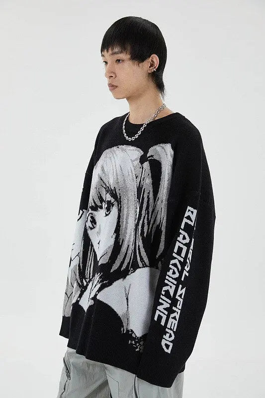 “For You” Unisex Men Women Streetwear Graphic Sweater Daulet Apparel