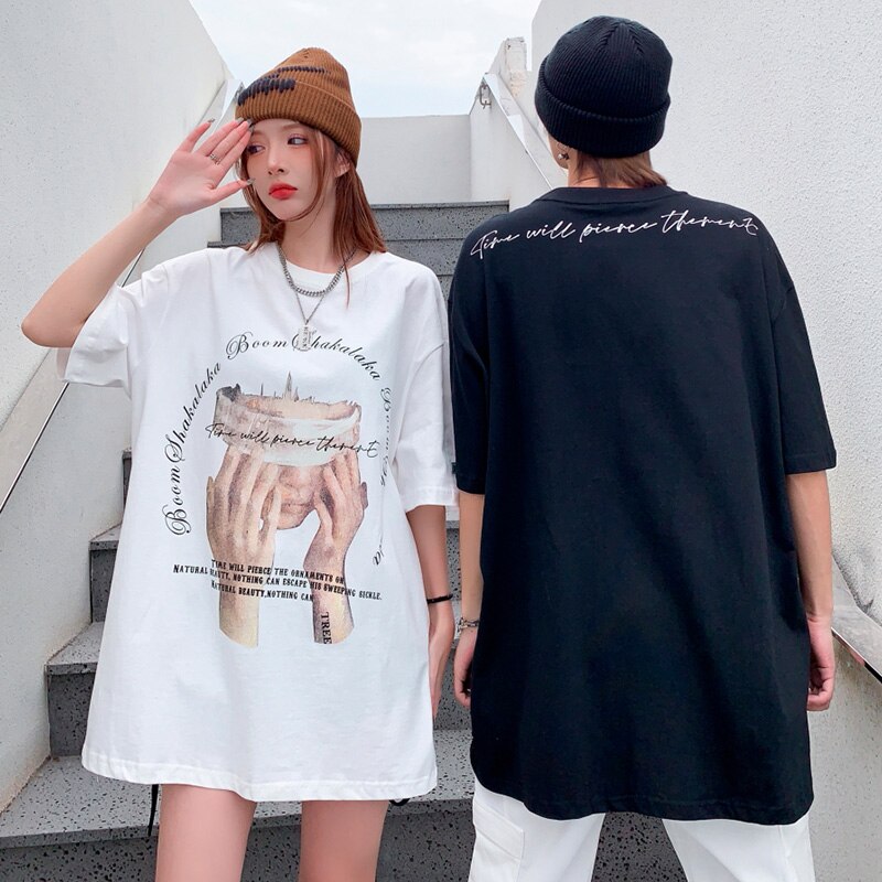 "Blind Folded" Unisex Men Women Streetwear Graphic T-Shirt Daulet Apparel