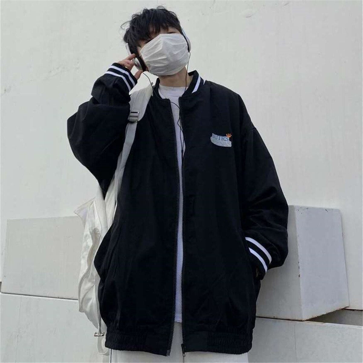 Women's Varsity Jacket Cropped Baseball Letterman Jacket Bomber Jacket  Streetwear - Temu Republic of Korea