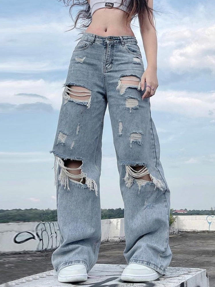 WLS Double Color Casual Jeans – We Love Street