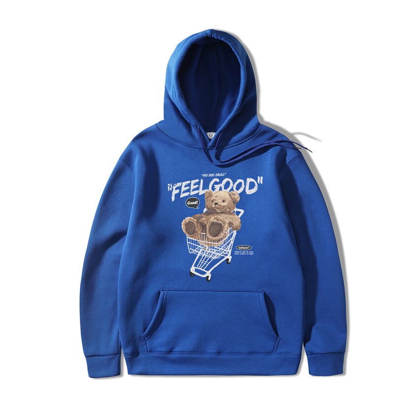 "Feel Good" Unisex Men Women Streetwear Graphic Hoodie Daulet Apparel