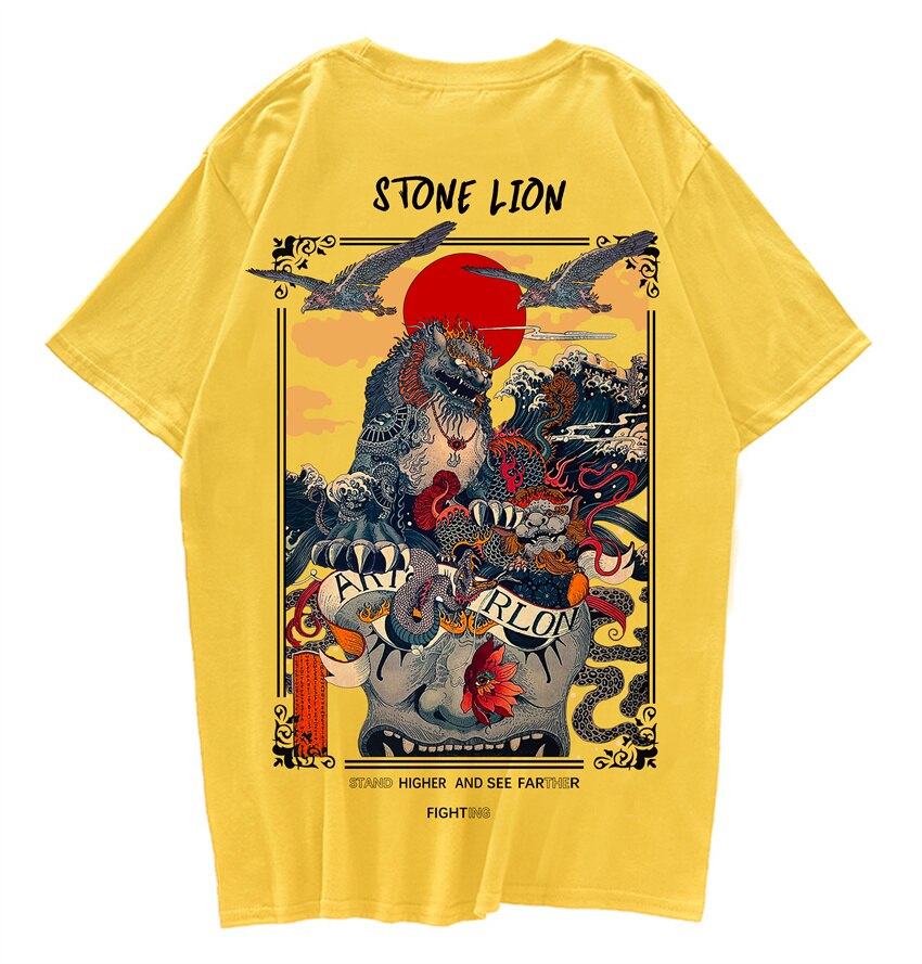 Lions and Men T-Shirt, Lions and Men T-Shirt Apparel, Lions and