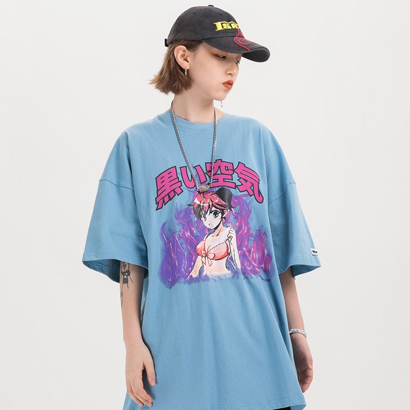 Purple 2024 streetwear shirt