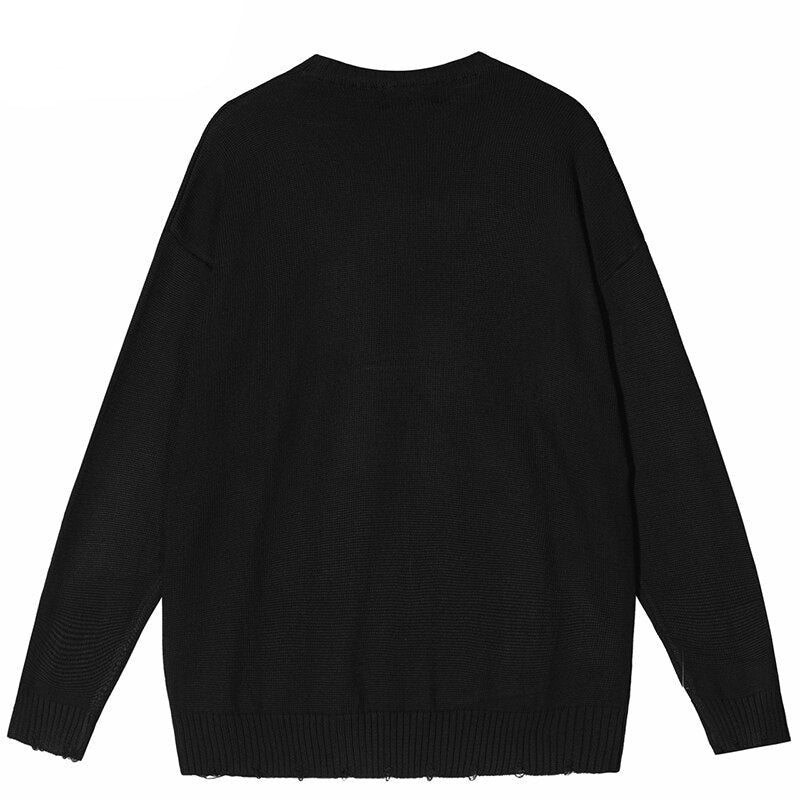 "Dark Dust" Unisex Men Women Streetwear Graphic Sweater Daulet Apparel