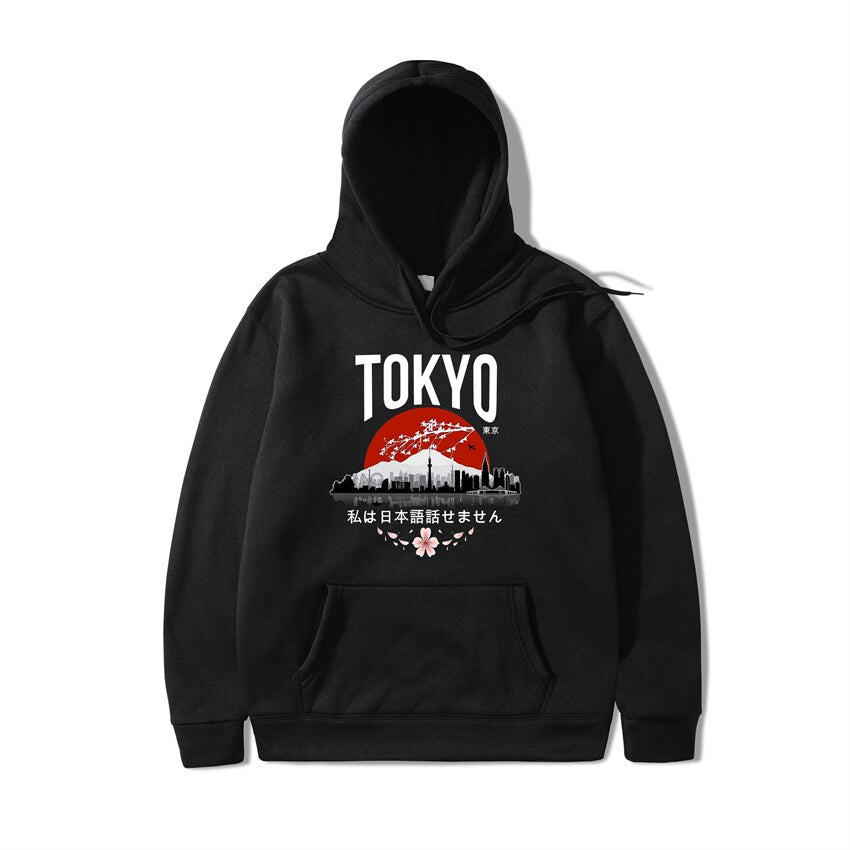 "Tokyo" Men Women Streetwear Unisex Graphic T-Shirt Daulet Apparel