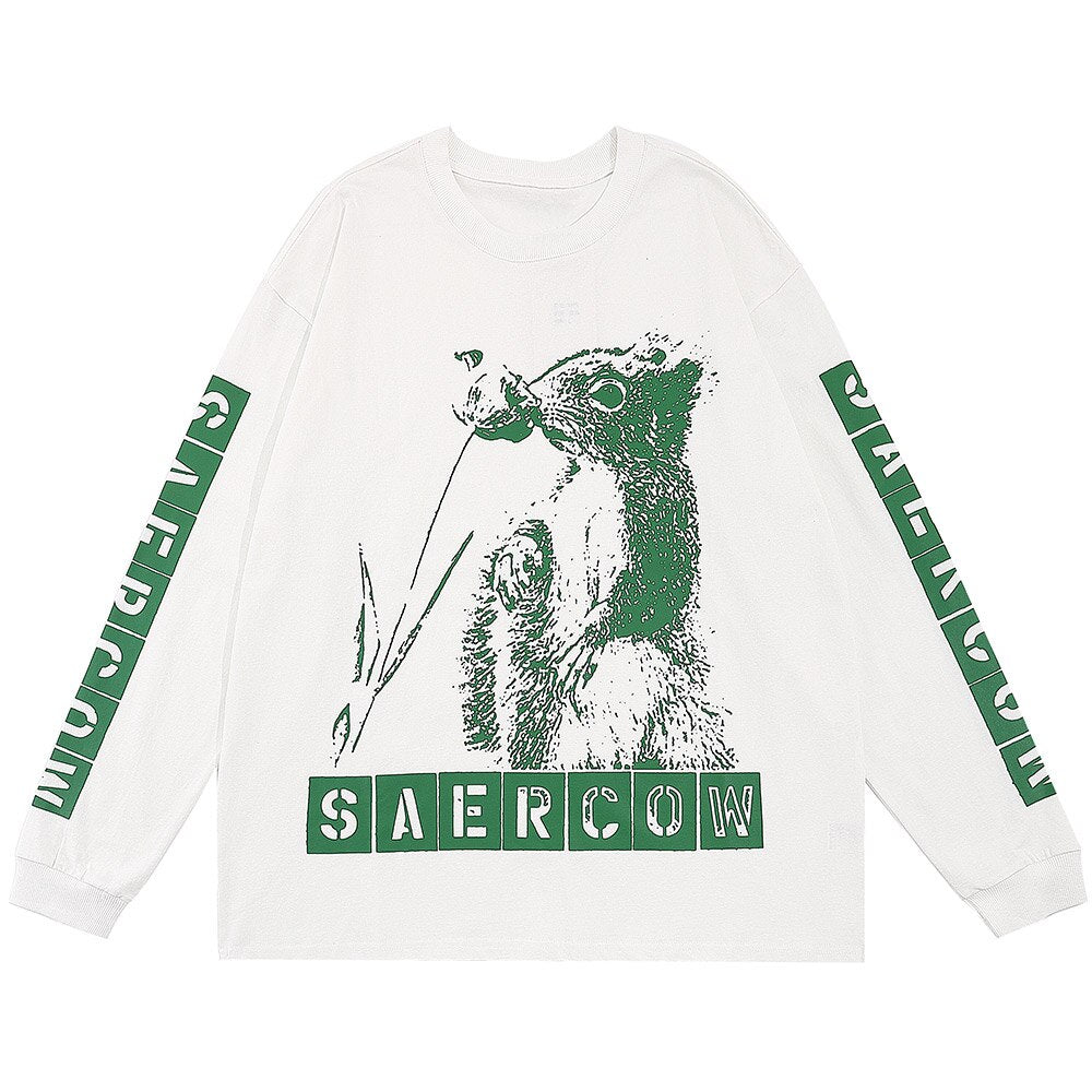 "Tree Climber" Unisex Men Women Streetwear Graphic Sweatshirt Daulet Apparel