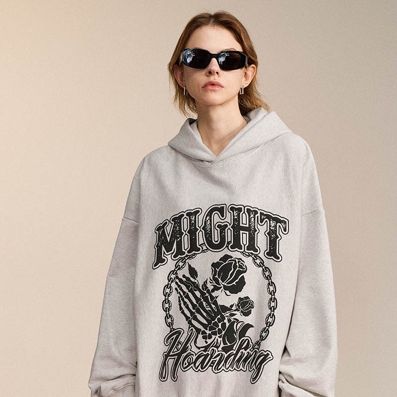 "All Mighty" Unisex Men Women Streetwear Graphic Hoodie Daulet Apparel