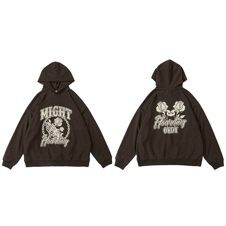 "All Mighty" Unisex Men Women Streetwear Graphic Hoodie Daulet Apparel