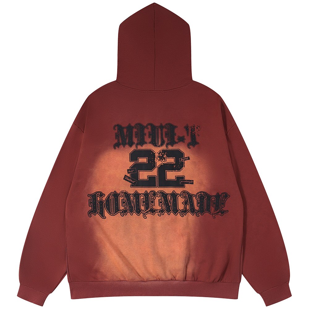 "Mainland" Unisex Men Women Streetwear Graphic Hoodie Daulet Apparel