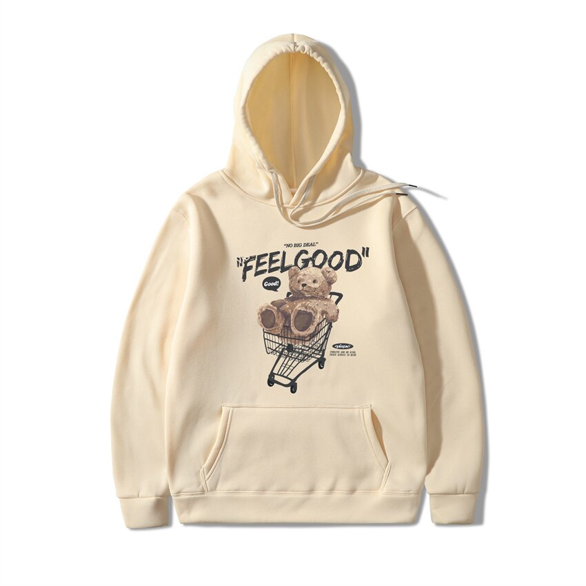 "Feel Good" Unisex Men Women Streetwear Graphic Hoodie Daulet Apparel