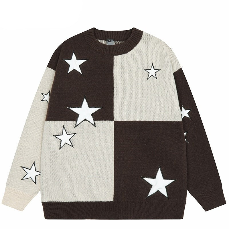 "Star Boy" Unisex Men Women Streetwear Graphic Sweater Daulet Apparel