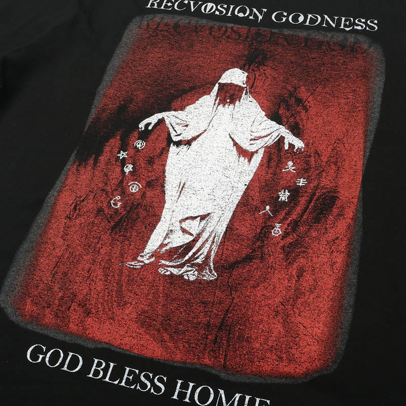 "Godless" Unisex Men Women Streetwear Graphic T-Shirt Daulet Apparel