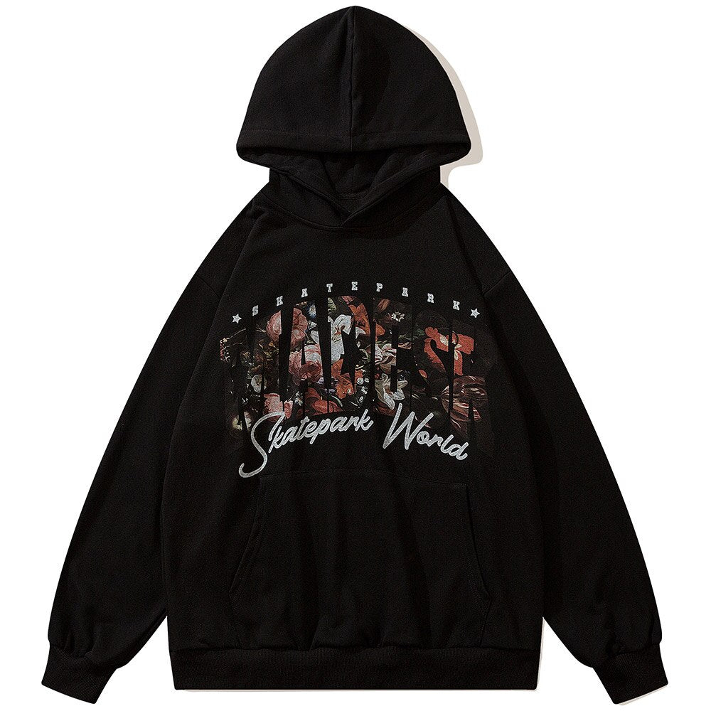 Black hoodie streetwear new arrivals