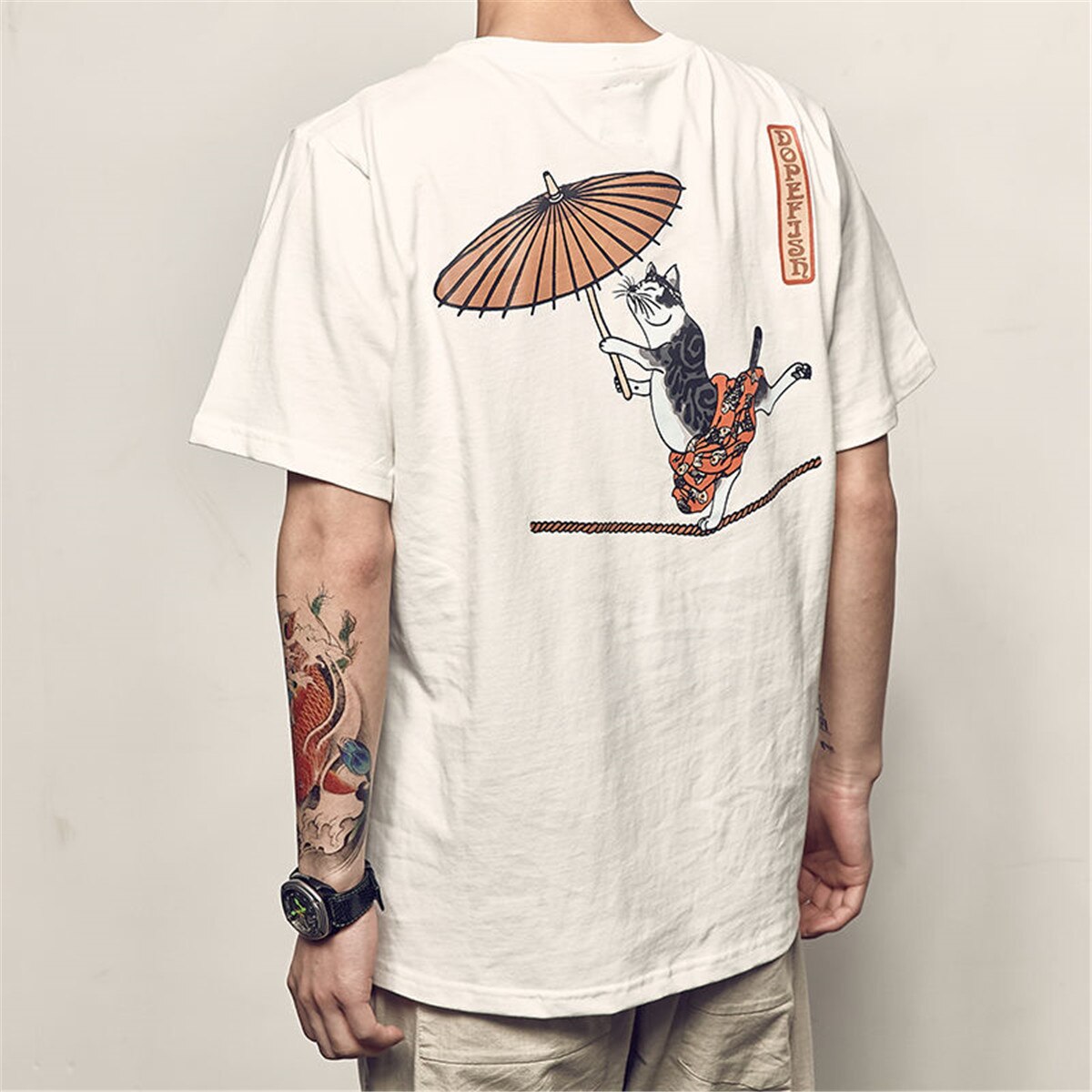 "Flight" Unisex Men Women Streetwear Graphic T-Shirt Daulet Apparel