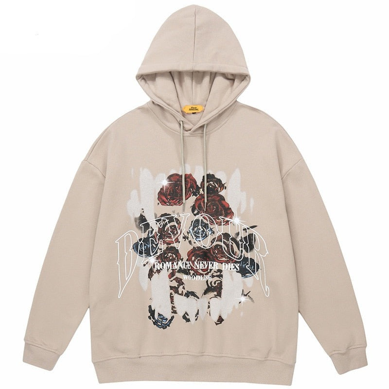 "Devour Forever" Unisex Men Women Streetwear Graphic Hoodie Daulet Apparel