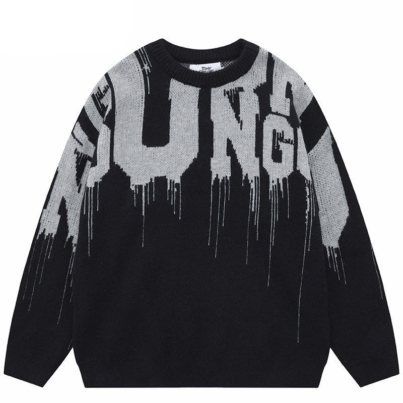 "Kingdom Come" Unisex Men Women Streetwear Graphic Sweater Daulet Apparel