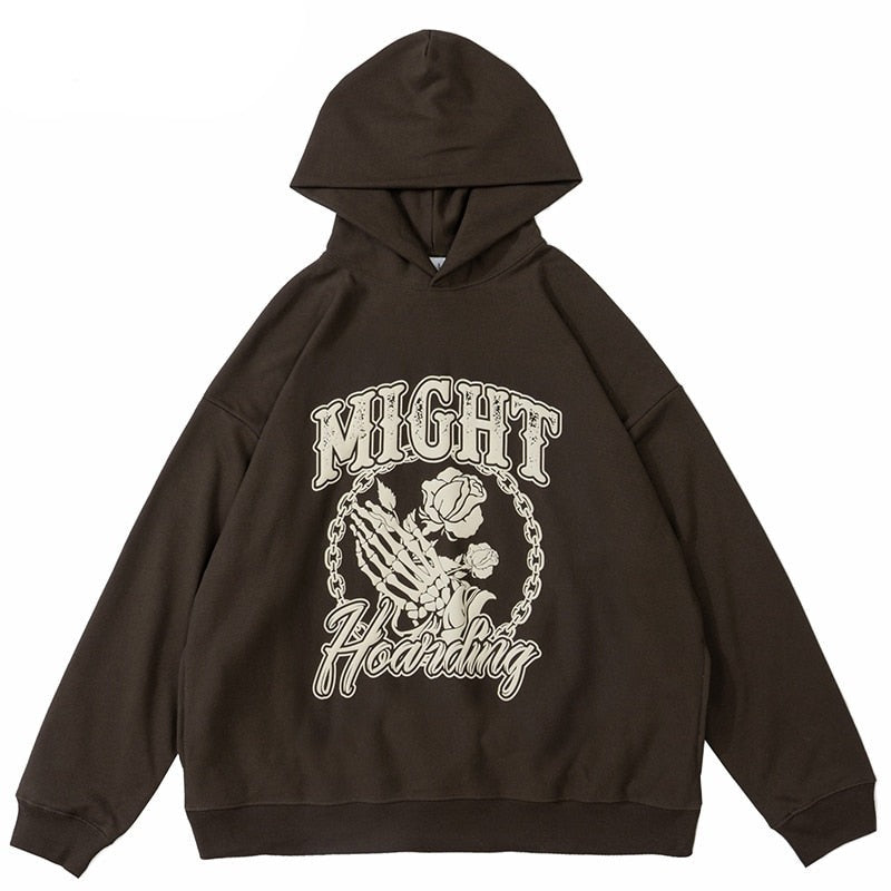 "All Mighty" Unisex Men Women Streetwear Graphic Hoodie Daulet Apparel