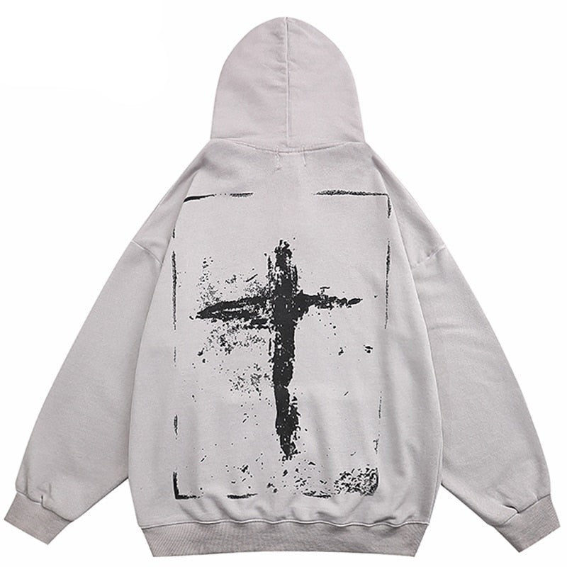 "Hung Up" Unisex Men Women Streetwear Graphic Hoodie Daulet Apparel