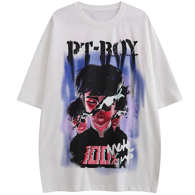 "Top Boy" Unisex Men Women Streetwear Graphic T-Shirt Daulet Apparel