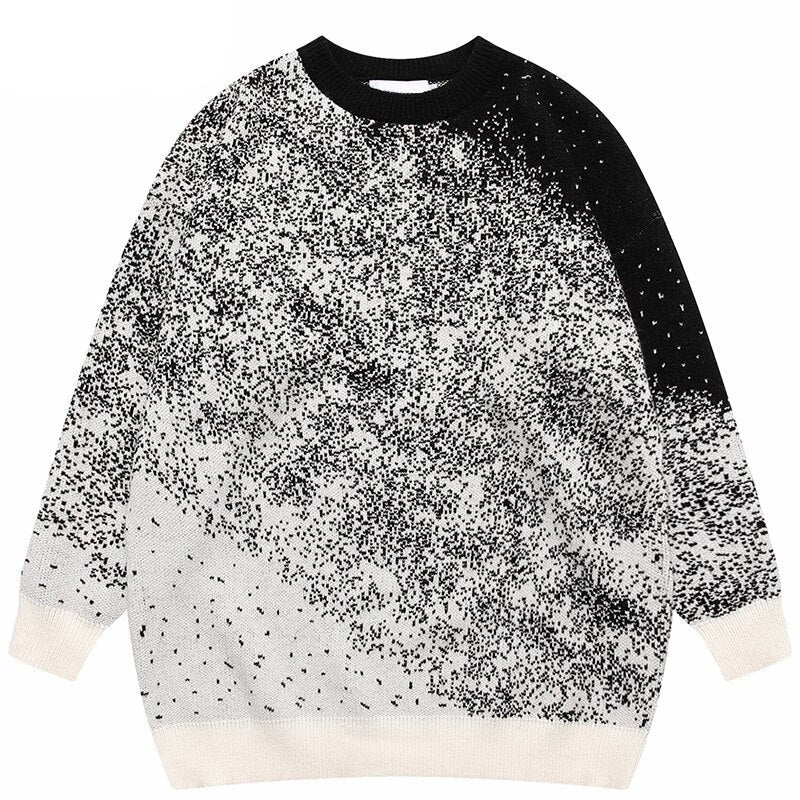 "Starry Night" Unisex Men Women Streetwear Graphic Sweater Daulet Apparel