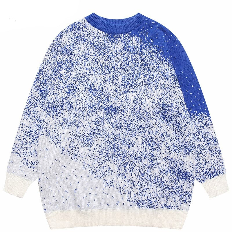 "Starry Night" Unisex Men Women Streetwear Graphic Sweater Daulet Apparel