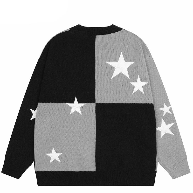 "Star Boy" Unisex Men Women Streetwear Graphic Sweater Daulet Apparel