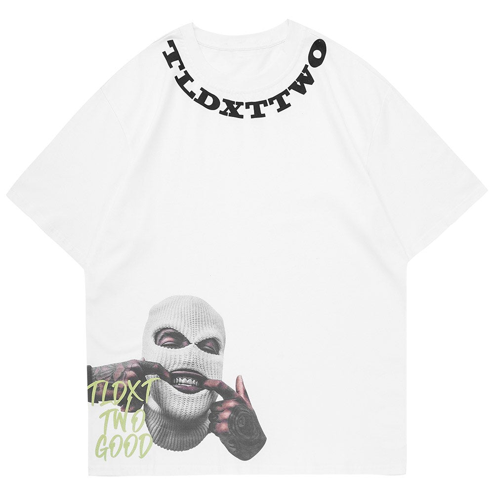 "Big Chain" Unisex Men Women Streetwear Graphic T-Shirt Daulet Apparel